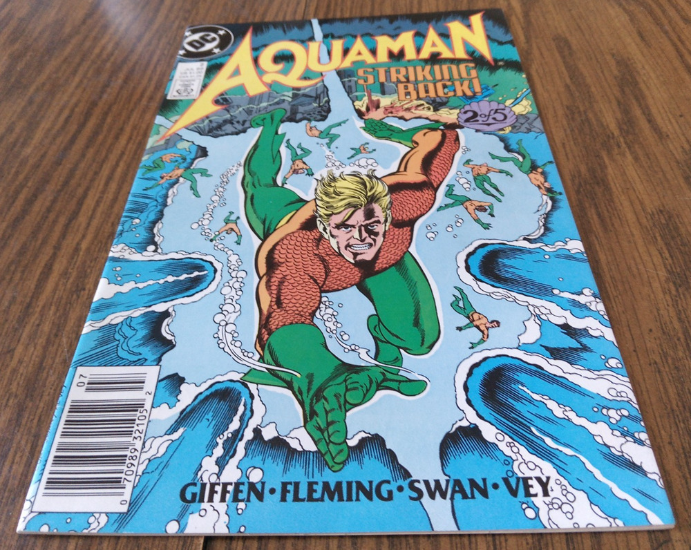 Aquaman #2 July 1989 DC Comics